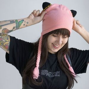 Spy X Family Anya Forger Character Cones Tassel Beanie Hat Anime Manga Cartoon